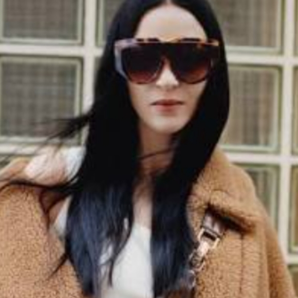 DVF Diane von Furstenberg Stunning Vintage Tortoiseshell Sunglasses with Case - Picture 3 of 14